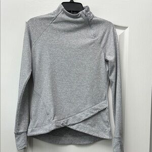 Mondetta Light Gray Cowl Neck Sweater XS